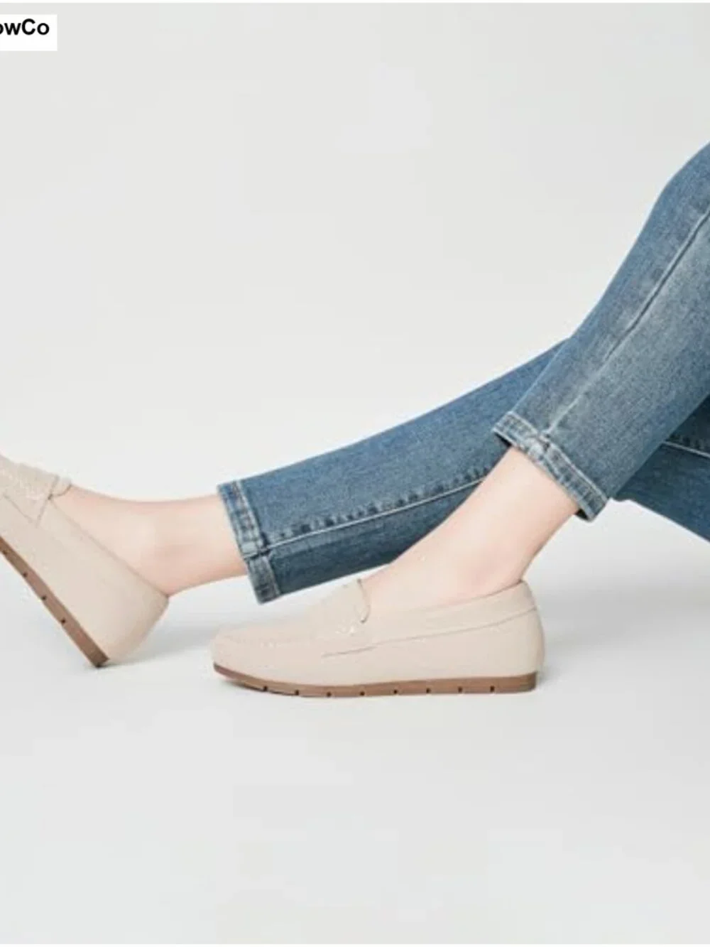 Women's Slip-On Knit Loafers Lightweight Breathable Comfort Walking Shoes